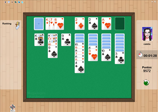 Paci�ncia Online MegaJogos